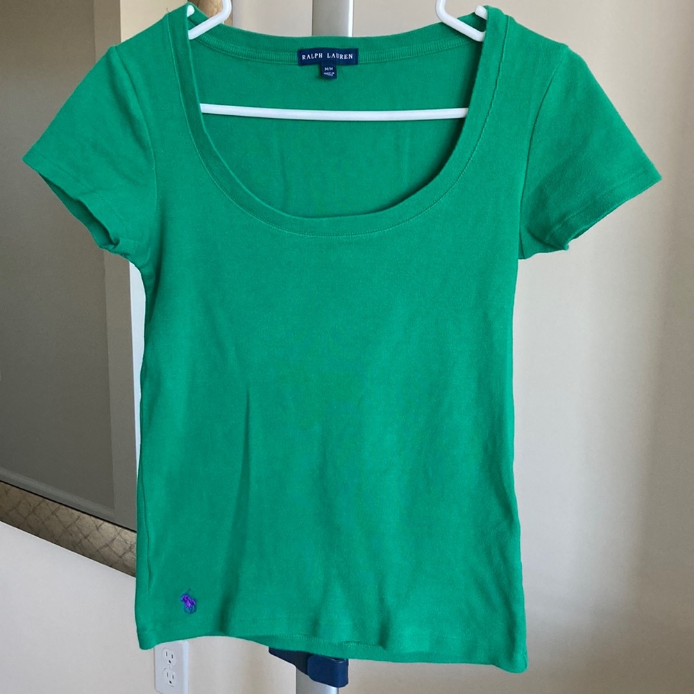 Ralph Lauren Green Women t-shirt.